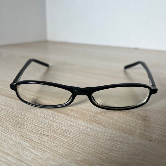 Gucci GG1416 807 Eyeglasses Black Thin Frame 52-16-135 Made in Italy - Picture 2 of 8